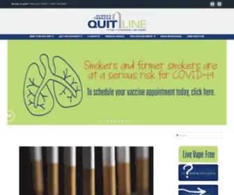 Alaskaquitline.com(Alaska's Tobacco Quit Line) Screenshot