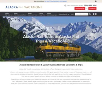 Alaskarail.com(Alaska Railroad Tours) Screenshot