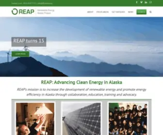 Alaskarenewableenergy.org(Facilitating the Development of Renewable Energy) Screenshot