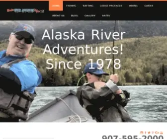 Alaskariveradventures.com(Alaska River Adventures) Screenshot