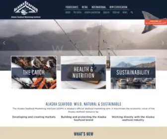 Alaskaseafood.org(Alaska Seafood) Screenshot