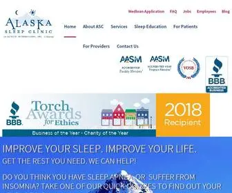 Alaskasleep.com(CPAP Machines) Screenshot