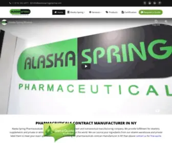 Alaskaspringpharma.com(Alaska Spring Pharma) Screenshot