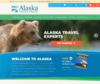 Alaskatravel.com(Alaska Tour & Travel) Screenshot