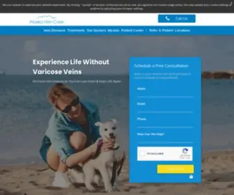 Alaskaveincare.com(Alaska&#039;s Premier Center For Varicose Vein Treatment) Screenshot