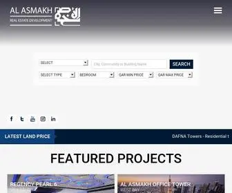 Alasmakhrealestate.com(Rent property in Qatar) Screenshot