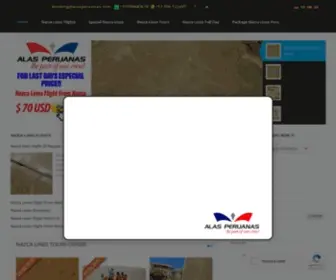 Alasperuanas.com(Nazca Lines Flights) Screenshot