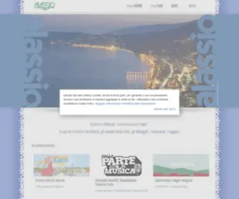 Alassio.eu(Sito ufficiale del turismo in Alassio) Screenshot