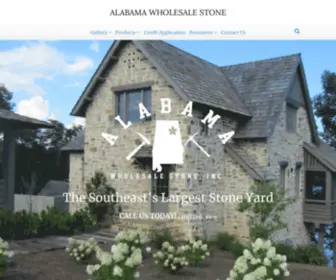 Alastone.com(Alabama Wholesale Stone) Screenshot