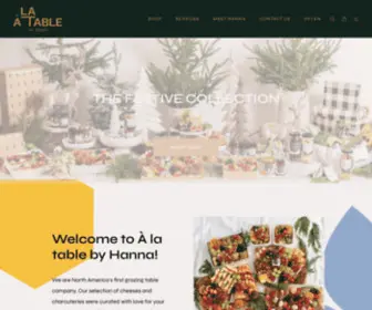 Alatablebyhanna.com(Shopify Template) Screenshot