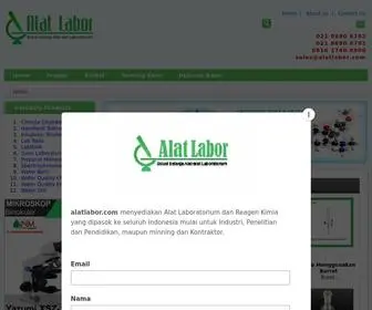 Alatlabor.com(Alat Laboratorium) Screenshot