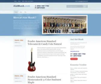 Alatmusik.com(= Toko Musik Online) Screenshot