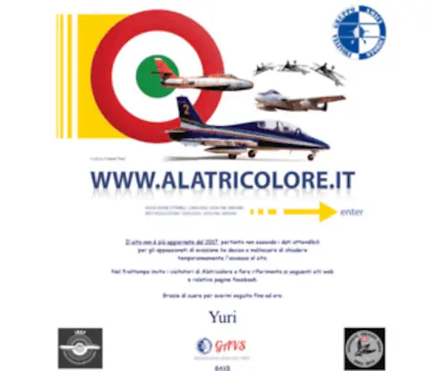 Alatricolore.it(Aeronautica) Screenshot