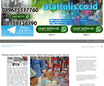 Alattulis.co.id(Distributor alat tulis kantor grosir jual stationery sekolah murah) Screenshot