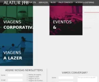 AlaturjTb.com(AJ Mobilidade Corporativa) Screenshot