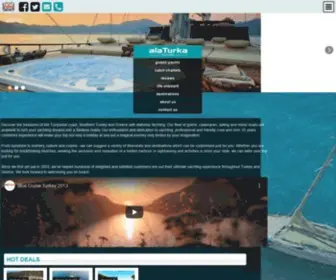 Alaturkayachting.com(Alaturka Yachting) Screenshot