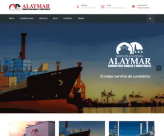 Alaymar.com(Alaymar Services & Supplies) Screenshot