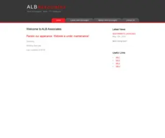 ALB-Associates.com(Weldon) Screenshot
