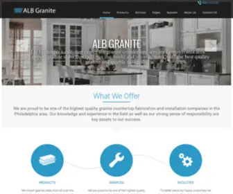 ALB-Granite.co(ALB Granite) Screenshot