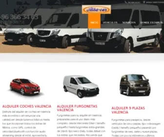 Alba-CAR.es(Alquiler de furgonetas Valencia) Screenshot