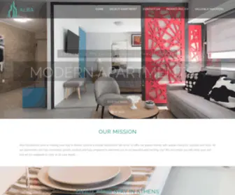 Alba-Residences.com(Modern and superbly located flats) Screenshot