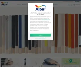 Alba.com.ar(Página principal) Screenshot