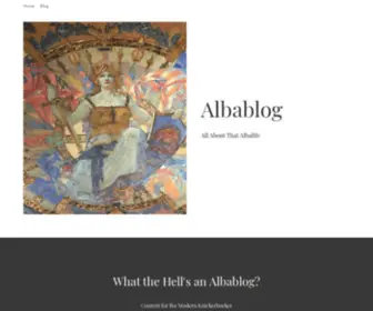 Albablog.org(Albablog) Screenshot