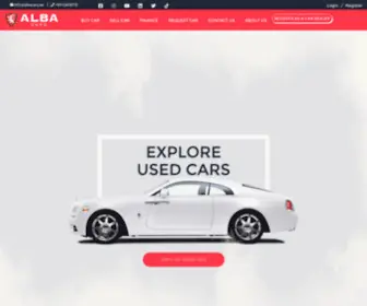 Albacars.ae(Used Cars for Sale in Abu Dhabi) Screenshot