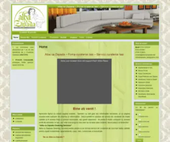 Albacazapada.net(Firma de curatenie) Screenshot