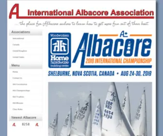 Albacore.org(International Albacore Association) Screenshot