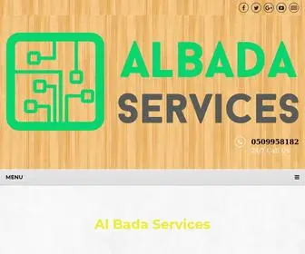 Albadaservices.com(Al Bada Services) Screenshot