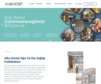 Albadental.com.tr(Alba Dental Ağız Ve Diş Sağlığı Poliklinikleri) Screenshot