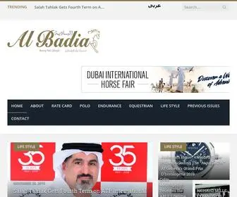 Albadiamagazine.com(Main Home) Screenshot