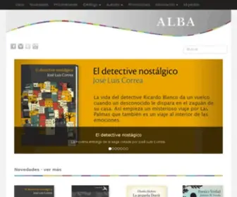 Albaeditorial.es(Alba Editorial) Screenshot