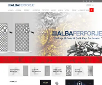 Albaferforje.com.tr(Albaferforje) Screenshot