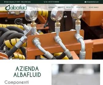 Albafluid.com(Oleodinamica, pneumatica e ferramenta) Screenshot