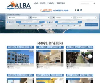 Albaimmobiliare.com(Alba immobiliare) Screenshot