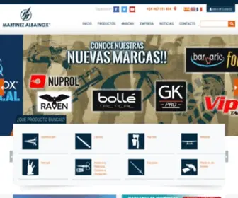 Albainox.com(Martínez) Screenshot