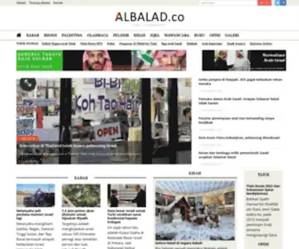 Albalad.co(Situs Seputar Timur Tengah) Screenshot