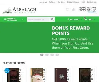 Albalaghbooks.com(Albalagh Bookstore) Screenshot