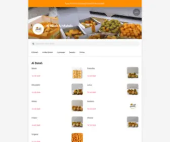 Albalahalmahshi.com(Al Balah Al Mahshi) Screenshot