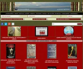 Albalearning.com(AlbaLearning Audiolibros y Libros Gratis Sin Registrarse) Screenshot