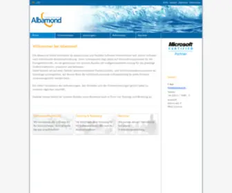 Albamond.de(Albamond GmbH) Screenshot