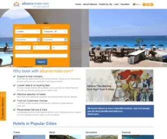 Albania-Hotel.com(Travel to Albania) Screenshot