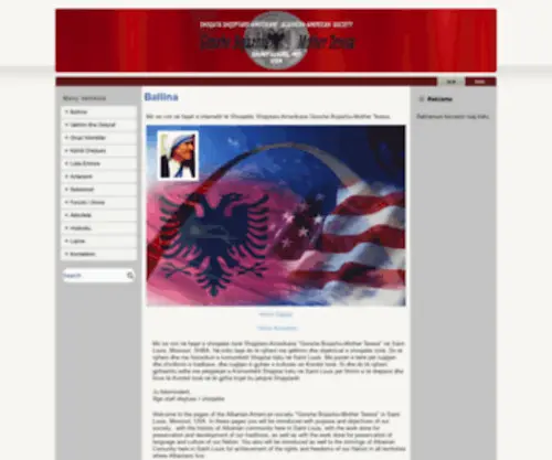 Albanianamericansocietystlouis.com(ALB) Screenshot