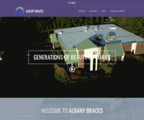 Albanybraces.com(Albany Braces offer orthodontic treatment including Invisalign®) Screenshot