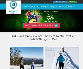 Albany.com(Explore Albany Hotels) Screenshot