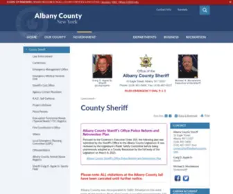 Albanycountysheriff.com(Albanycountysheriff) Screenshot