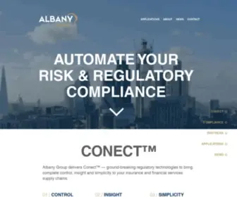 Albanygrp.com(Albany Group Int) Screenshot