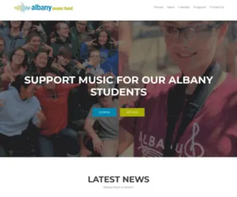 Albanymusic.org(Excellence and equity in music education in the Albany Public Schools) Screenshot